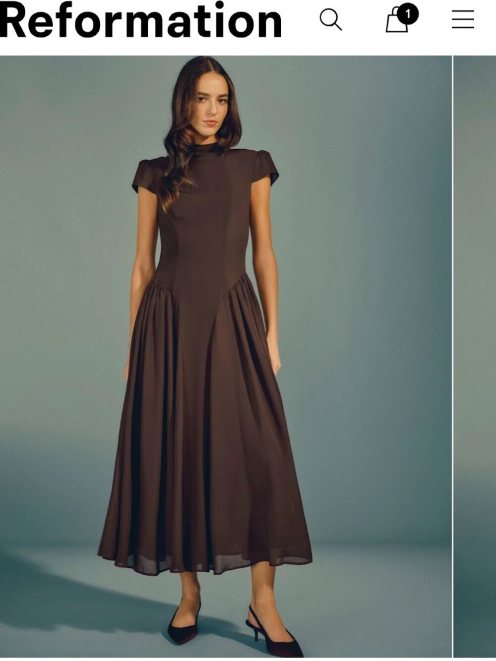 Reformation Maven Dress Brand New